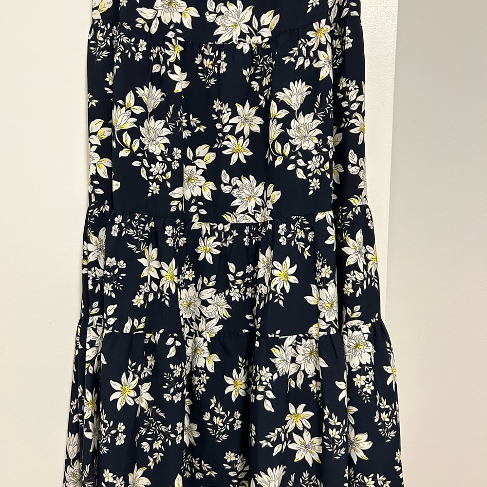 Banana Republic floral maxi skirt